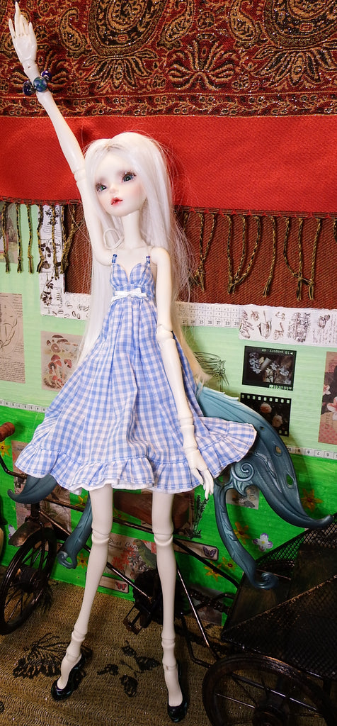 Doll Chateau Blue Fairy in Blue Spring Dress