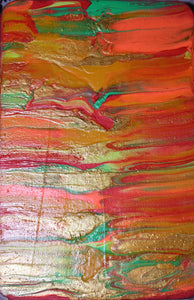 Dried Waltz Synesthesia Paintings