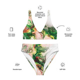 Green Goo Recycled high-waisted bikini
