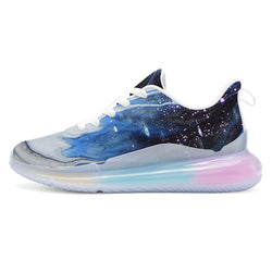 Metal Blue Wave SF_S41 Women's Rainbow Atmospheric Cushion Running Shoes