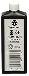 Yasutomo KY2 Sumi Ink, 2 oz, Black (Single Pack)