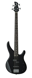 Yamaha 4-String Bass Guitar, Right Handed, Black, 4-String (TRBX174 BL)