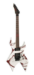 B.C. Rich JJSW2 Electric Guitar, Blood Splatter
