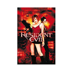 Resident Evil Series Movie Classic Poster Canvas Poster Bedroom Decor Sports Landscape Office Room Decor Gift 12×18inch(30×45cm) Unframe-style1
