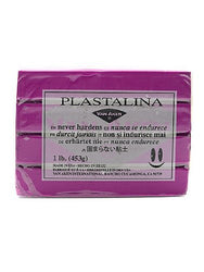 Van Aken Plastalina Modeling Clay magenta 1 lb. bar [PACK OF 4 ]