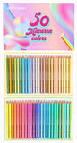 50 Colored Pencil Set, Professional Pastel Coloring Pencils, Art Drawing Pencils for Adult Coloring Books, Artists Drawing, Sketching (Macaron color)