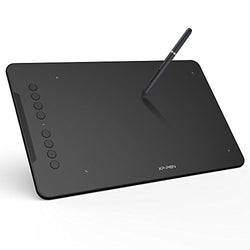 XP-PEN Deco 01 Graphics Drawing Tablet Pen Tablet with Battery-free Passive Stylus and shortcut