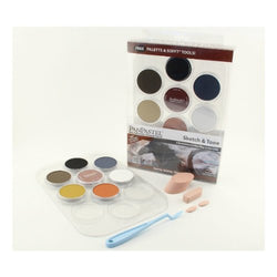 Colorfin 30074 9ml Pan Ultra Soft Artist Pastel Set (7 Per Package)