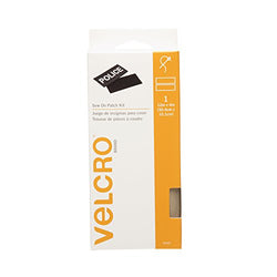 VELCRO Brand - Sew On Fasteners - Sew On Patch Kit 12" x 4" Tape - Dust Tan