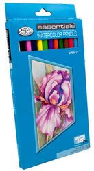 Royal & Langnickel Essentials Watercolor Pencil Set, 12-Piece