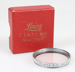 39MM LEICA LEITZ CAMERA LENS FILTER N.Y. SL WITH ORIGINAL BOX