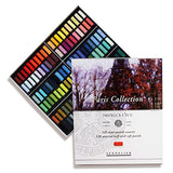 Savoir-Faire Sennelier Soft Pastels Half Stick Set 120/Pkg-Paris, Paris & Cardboard Oil Pastel Set, 72 Count (Pack of 1), Multicolor