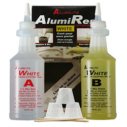 Alumilite AlumiRes WHITE Casting Resin 32 Oz
