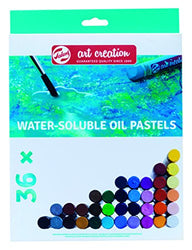 Talens Art Creation Water Soluble Oil Pastel Techniques Set 36, 1.9 x 20.2 x 27.9 cm