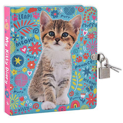 Mollybee Kids My Kitty Lock and Key Diary