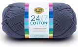 Lion Brand Yarn - 24/7 Cotton - 6 Skein Assortment (Mix 2)