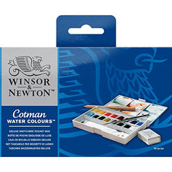 Winsor & Newton Cotman Water Color Deluxe Sketchers Pocket Box
