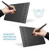 XP-PEN G640S Drawing Tablet Graphic Pen Tablet for OSU! 8192 Levels Pressure Digital Tablet with
