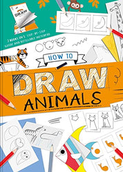 How to Draw Animals: with Step-by-Step Guide and Refillable Sketch Pad