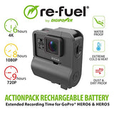 Re-Fuel - 9 Hour ActionPack Extended Battery for GoPro HERO6 & HERO5 (2018 Model)
