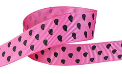 Ribbon for Crafts-HipGirl Boutique Summer Watermelon Printed Grosgrain Ribbon for Hair Bows,