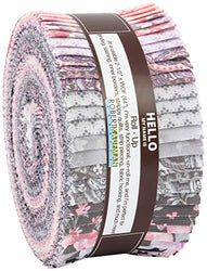 Woodside Blossom Vintage Roll Up 40 2.5-inch Strips Jelly Roll Robert Kaufman Fabrics RU-751-40