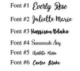 Personalized Custom Wood Name Sign, Nursery Name Sign, Family Name Signs, Double Name sign Choice of Size & Fonts!