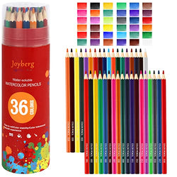 36-Color Watercolor Pencils, Water Color Pencils Set, Artist Drawing Pencils Professional, Sketch Drawing Pencil Art Supplies, Coloring Pencil Set for Painting, Adult, Teens, Child