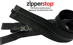ZipperStop Wholesale YKK® - Vislon Jacket Zipper Reversible Slide YKK® #5 Molded Plastic Separating