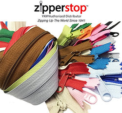 Zipperstop Wholesale YKK® 24 Inches Purse Zippers Extra Long Handbag Pull Assorted Colors 19