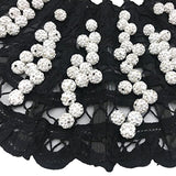 150pcs Disco Ball Beads,Pave Beads 10mm Shamballa Beads Clay Beads for Jewelry Making (White)