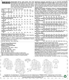 McCall Pattern Company M6800 Misses'/Miss Petite Lined Coats, Belt, Detachable Collar and Hood Sewing Template, Size E5 (14-16-18-20-22)