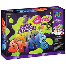 Learn & Climb Slime Making Lab kit for Girls & Boys-Great Chemistry Set for Kids 5-10