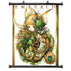 Green Glass Anime Fabric Wall Scroll Poster (16" x 23") Inches. [WP]-Green Glass-49