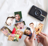 Polaroid Snap Instant Digital Camera (Navy Blue) with Polaroid 2x3ʺ Premium Zink Zero Photo Paper 50-Pack