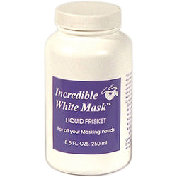 Grafix 8-1/2-Ounce Incredible White Mask Liquid Frisket