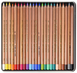 Koh-i-noor Gioconda Soft Pastel Pencils, 24 Assorted