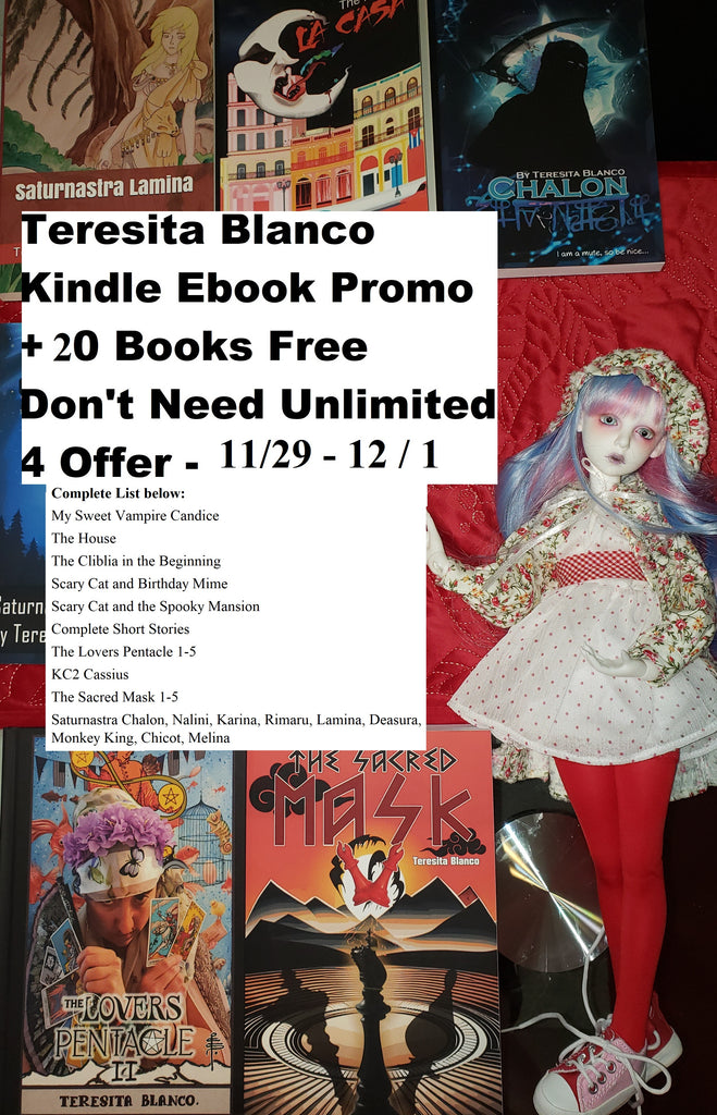 Black Friday Teresita Blanco Free Ebook Promo 11/29 -12/1