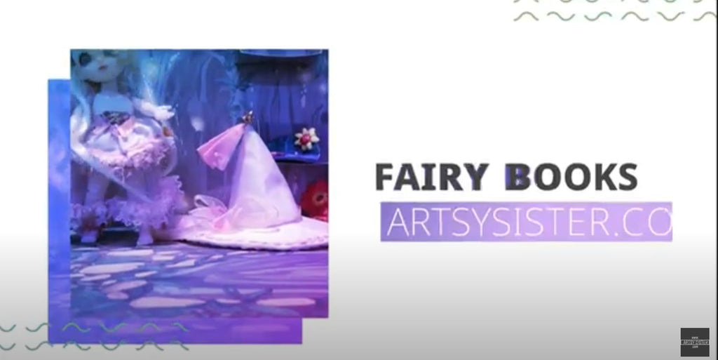 Doll Theater Fairy Books BJD Stopmotion Video