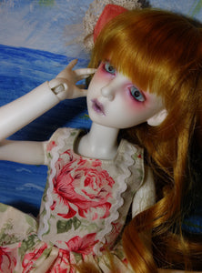 BJD Doll Vampire in Spring flower Dress