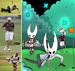 Hollow Knight Golf Sport Fanart