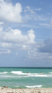 Miami Beach on a Cloudy Day