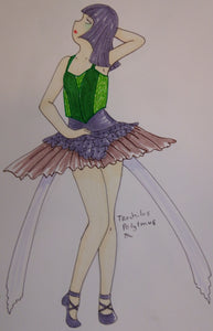 Trochilus Polytmus Anime Dancer Drawing