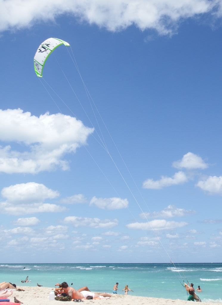 Kite Surfer in Miami Beach