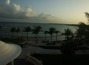 Quintana Roo Mexico Beach at Sunset