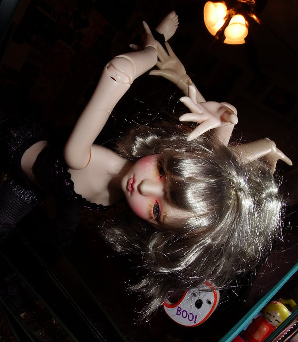 BJD April Cozy Fashion Purple and Sepia