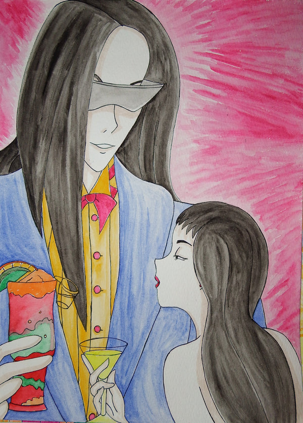 Artsy Watercolor and Marker Drawings May