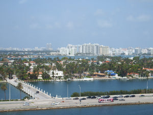 Miami Beach as Seen from the Norwegian Escape