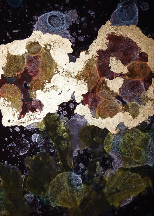 Ink Floral Summer Lotus Paintings Fun
