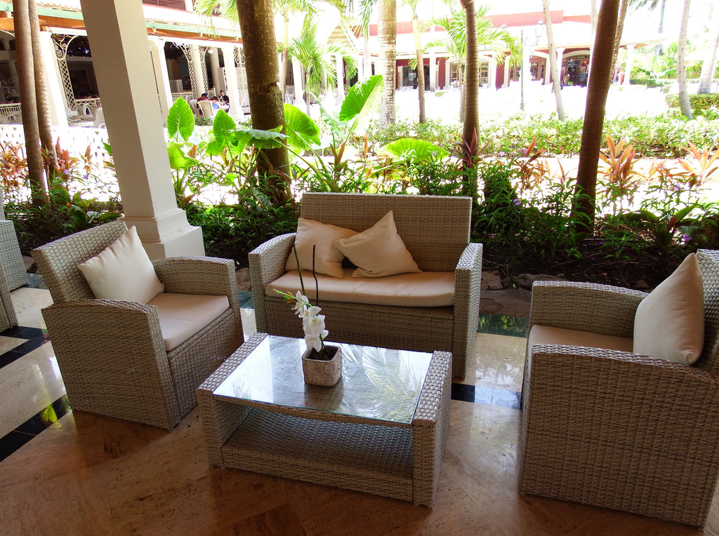 Garden view of the Lobby in Bahia Principe